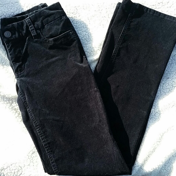 J. Crew Pants - J.Crew Favorite Fit Sz 0R black cords classic